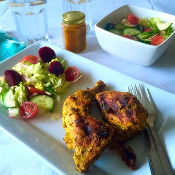 Poulet pané ou grillé